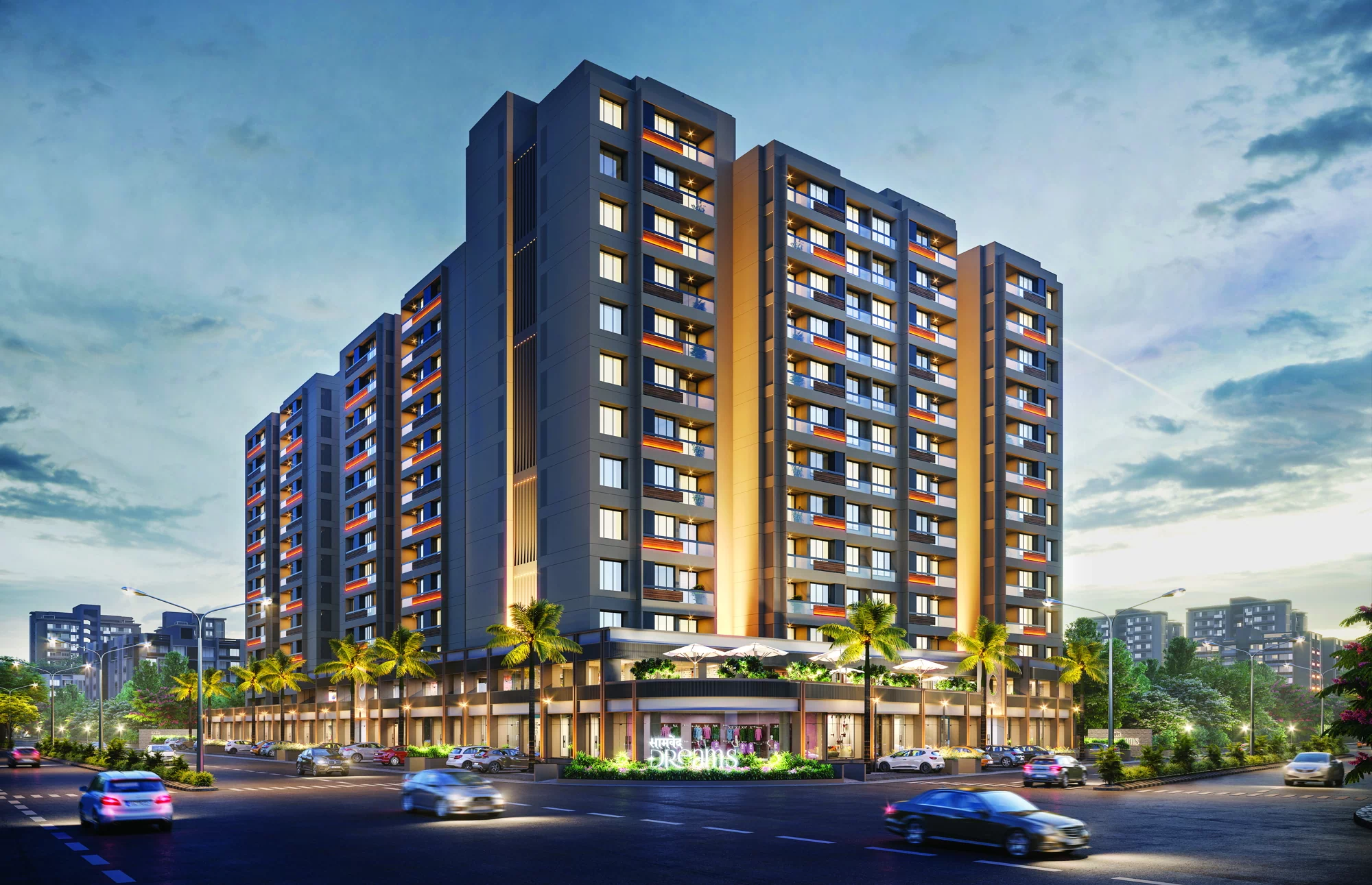 Night Left Corner View